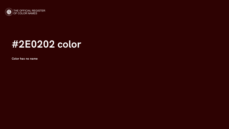 #2E0202 color image