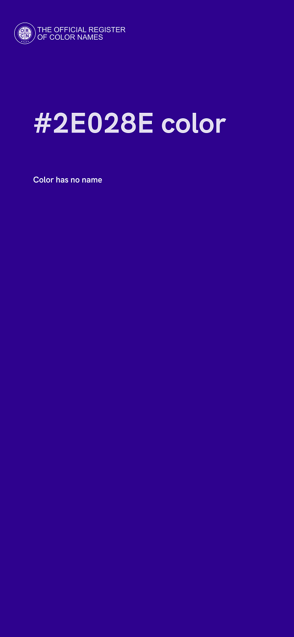 #2E028E color image