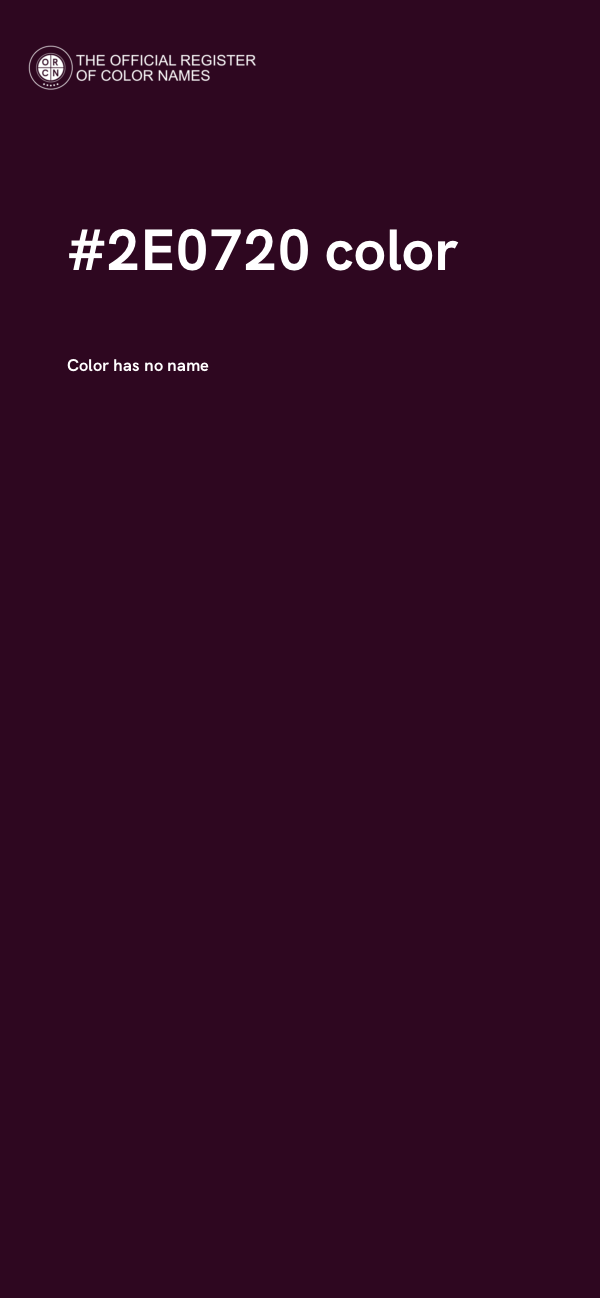 #2E0720 color image