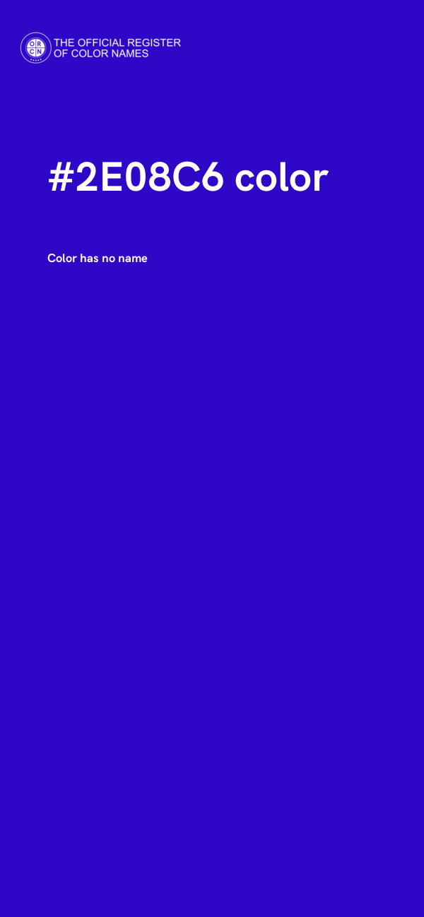 #2E08C6 color image