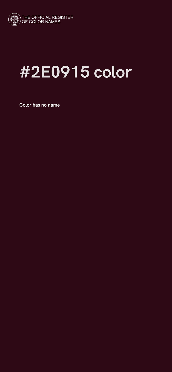 #2E0915 color image