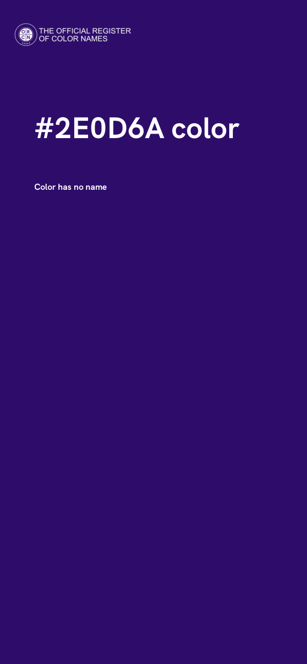 #2E0D6A color image