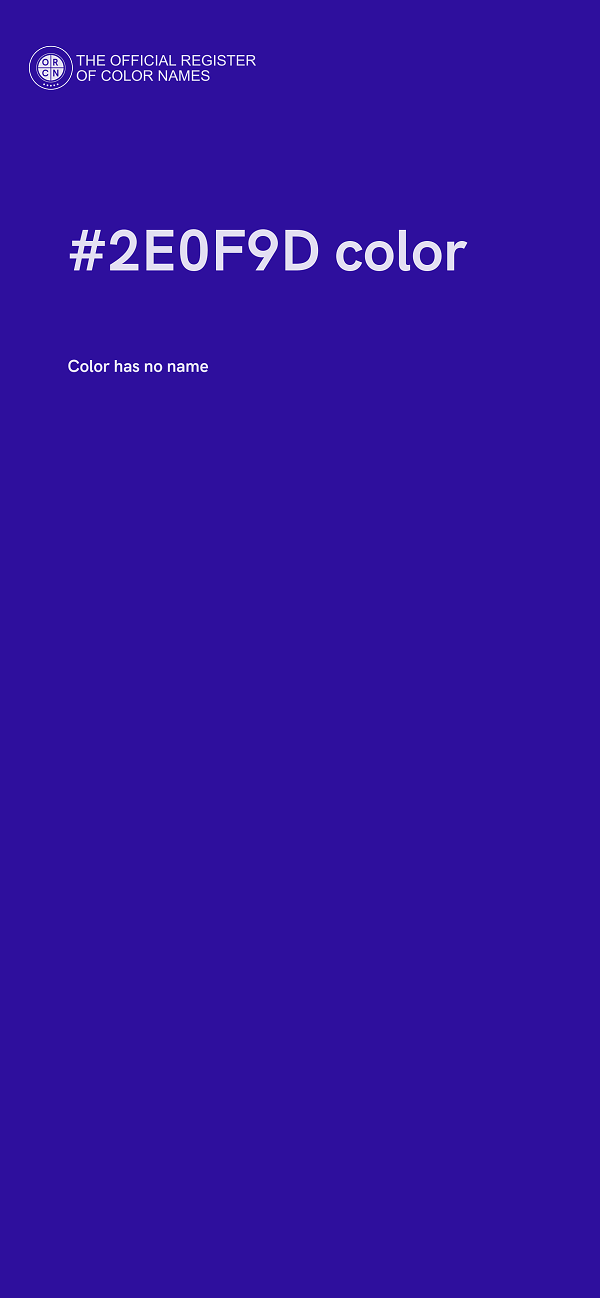 #2E0F9D color image