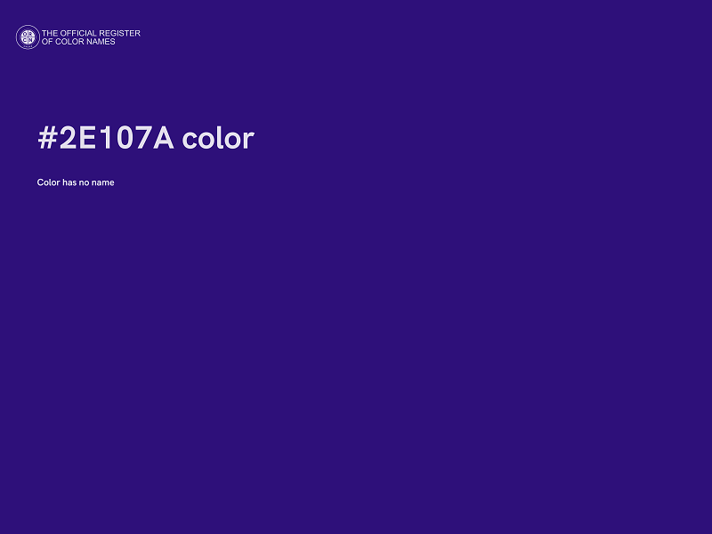 #2E107A color image