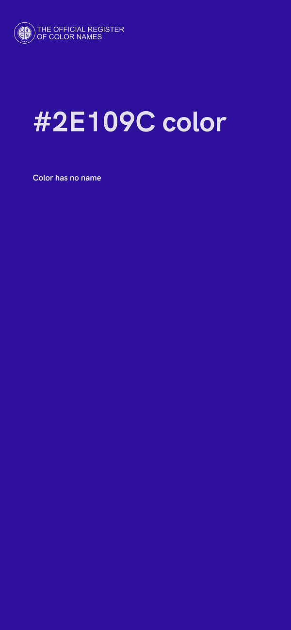 #2E109C color image
