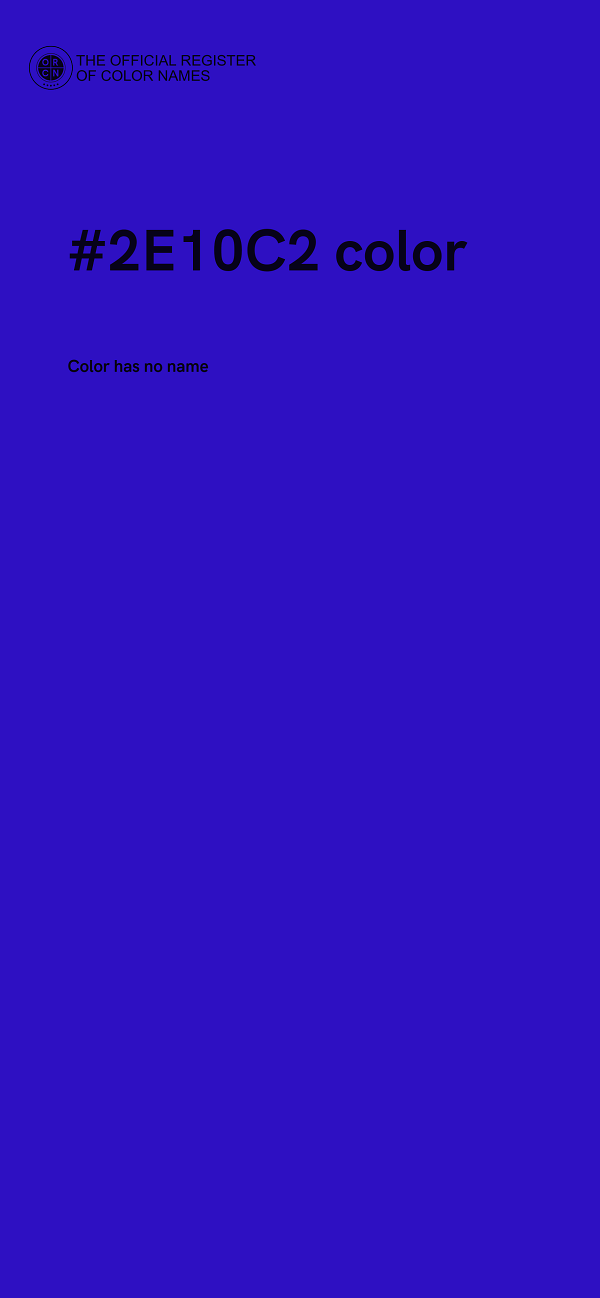 #2E10C2 color image