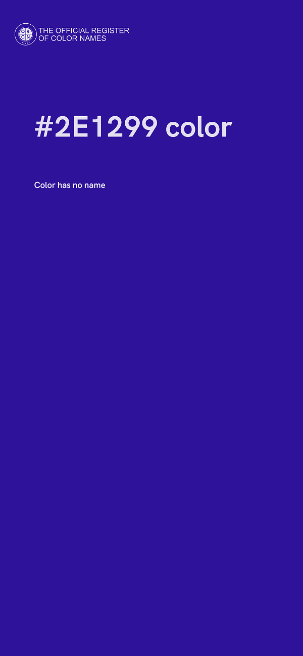 #2E1299 color image