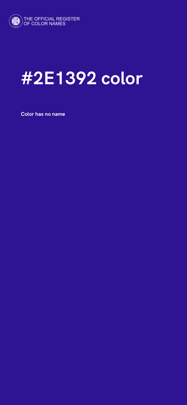 #2E1392 color image