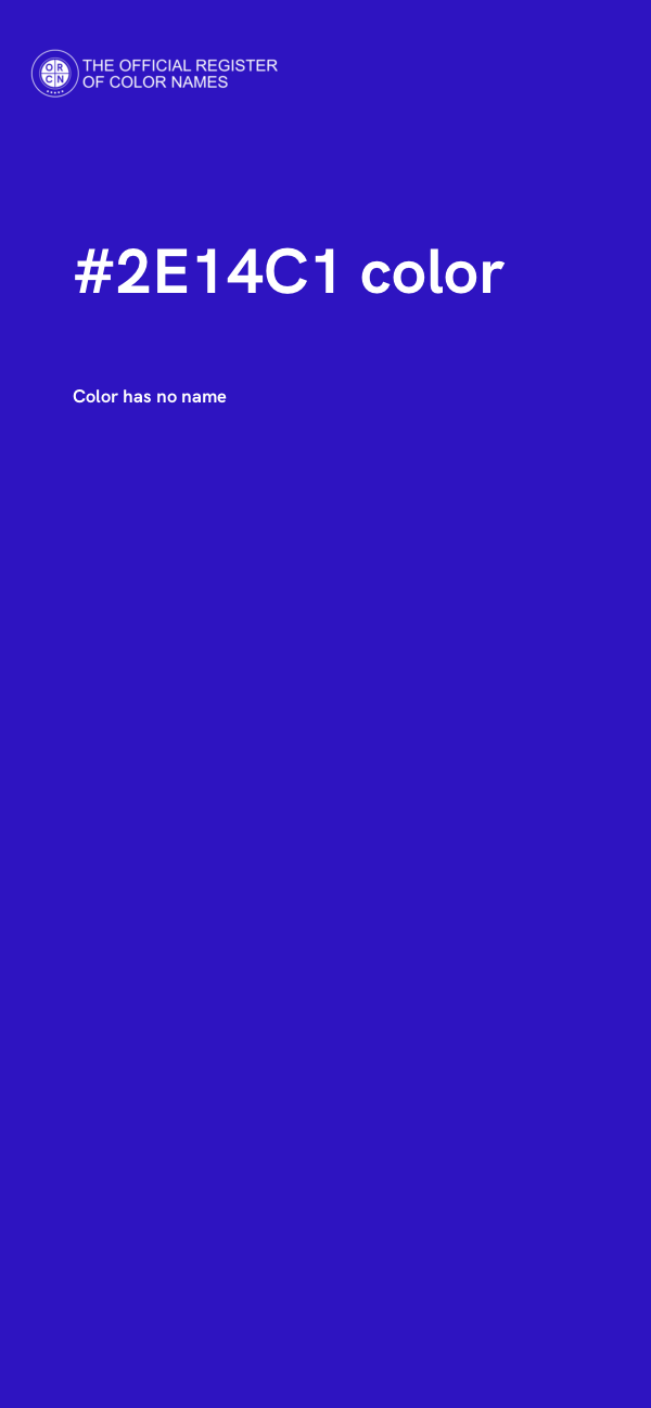 #2E14C1 color image