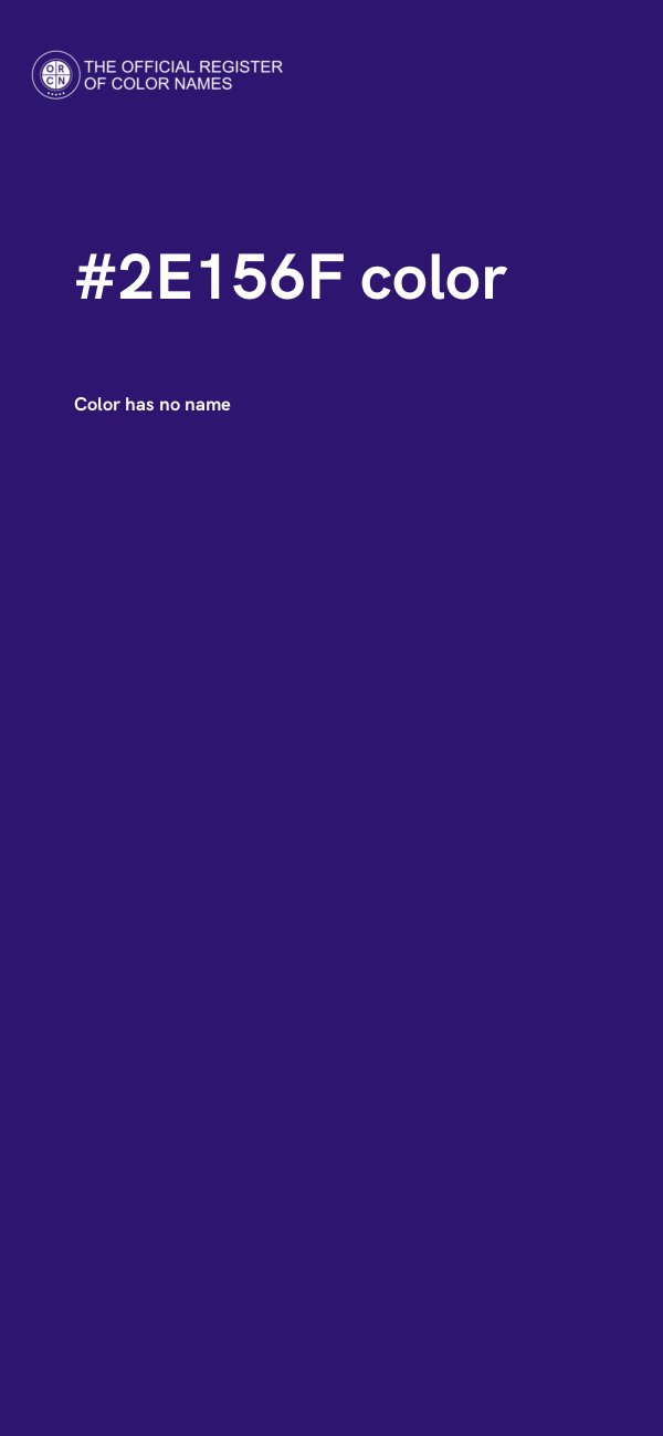 #2E156F color image