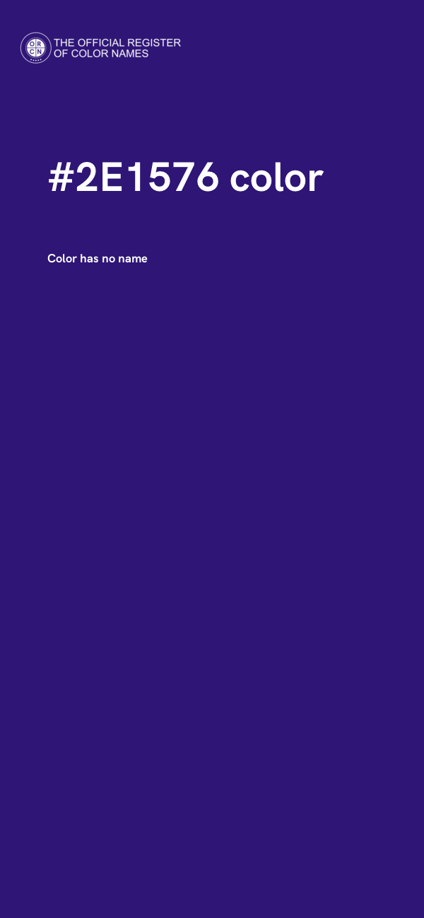 #2E1576 color image