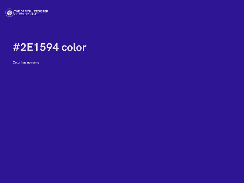 #2E1594 color image