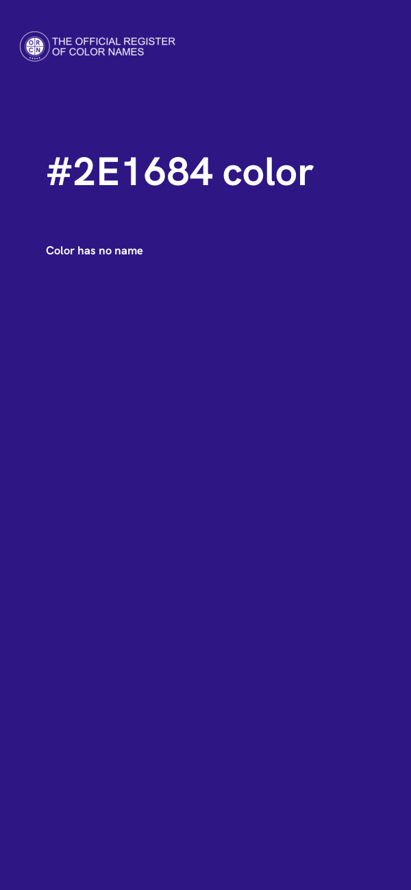 #2E1684 color image