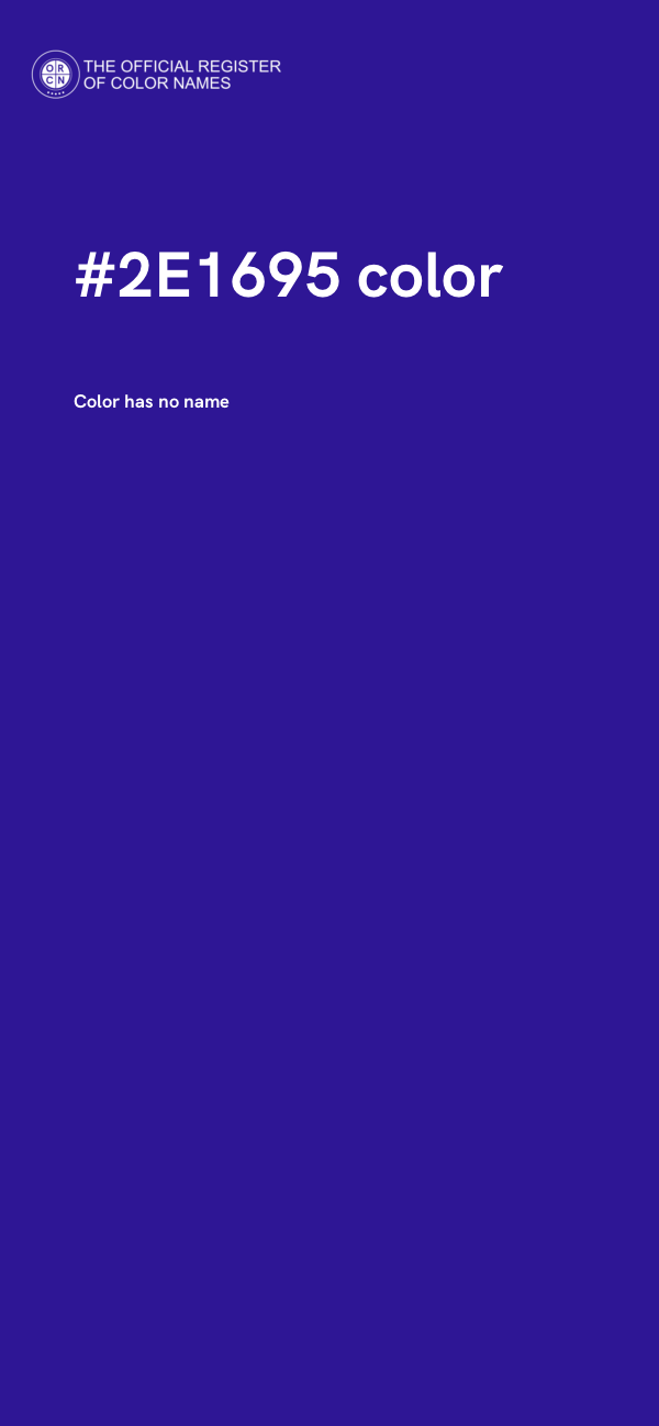 #2E1695 color image