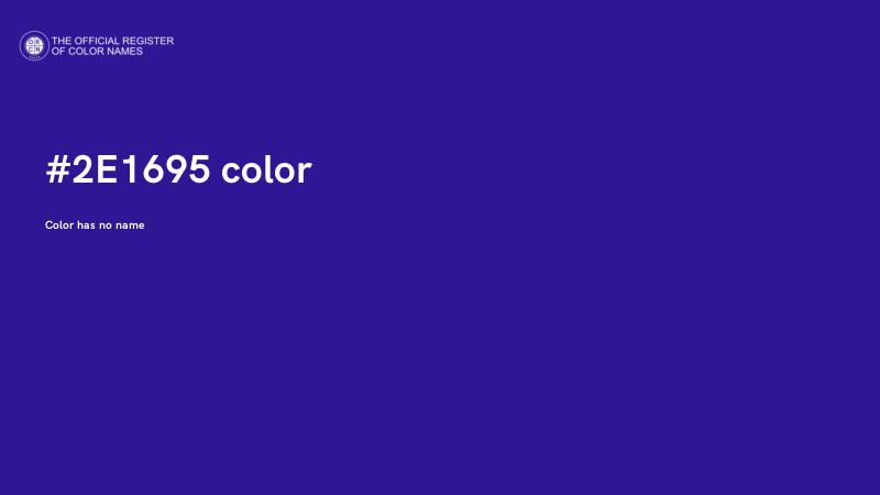 #2E1695 color image