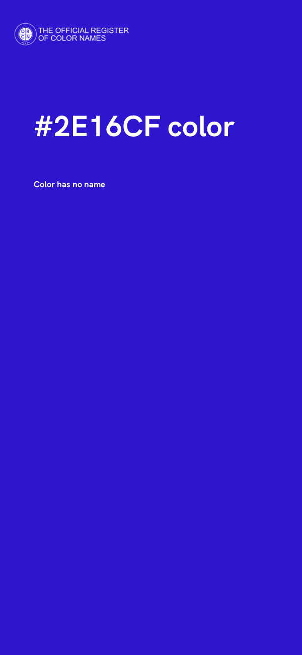 #2E16CF color image