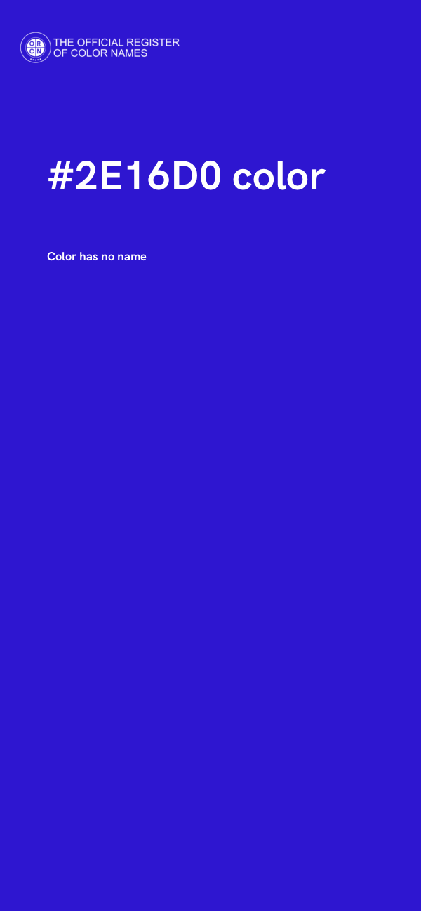 #2E16D0 color image