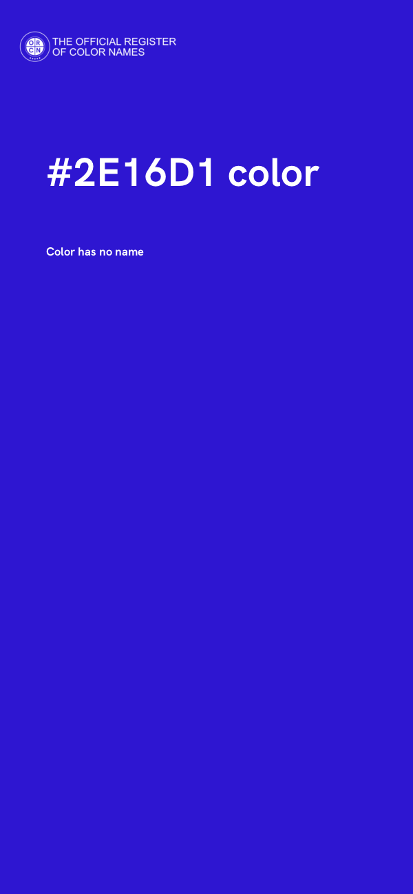 #2E16D1 color image