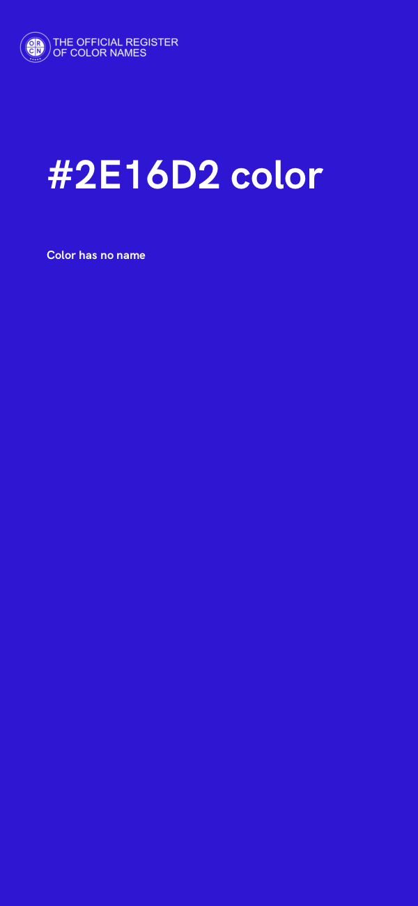 #2E16D2 color image