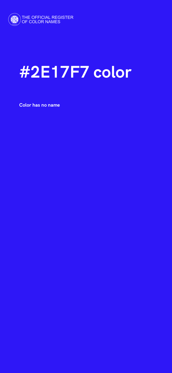 #2E17F7 color image