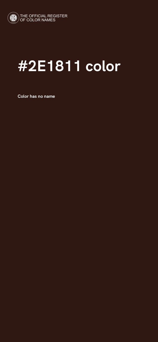 #2E1811 color image
