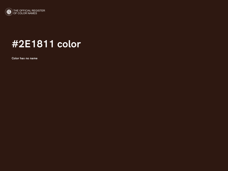 #2E1811 color image
