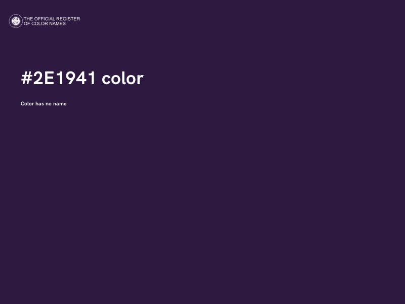 #2E1941 color image