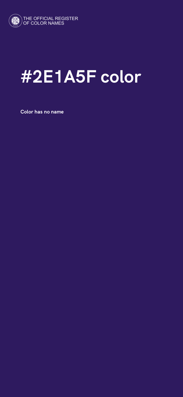 #2E1A5F color image