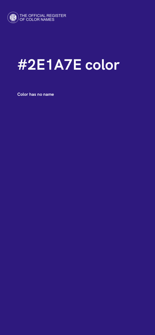 #2E1A7E color image