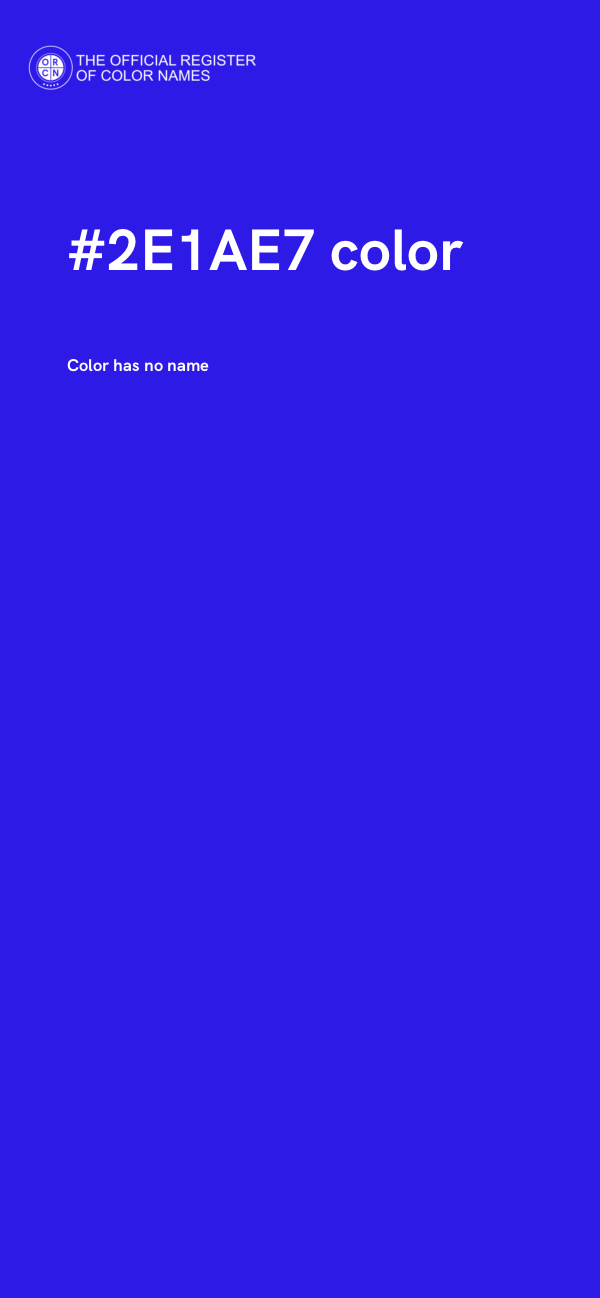 #2E1AE7 color image