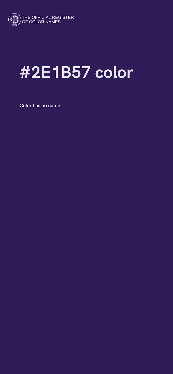 #2E1B57 color image