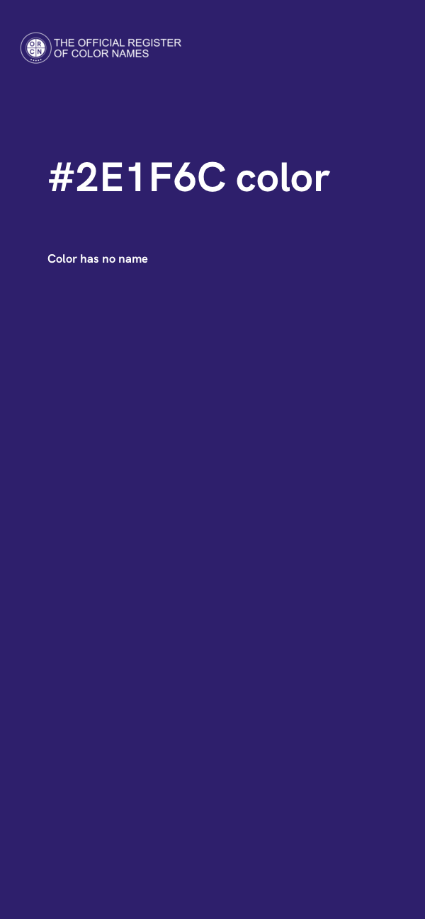 #2E1F6C color image