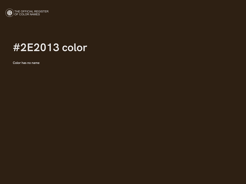 #2E2013 color image