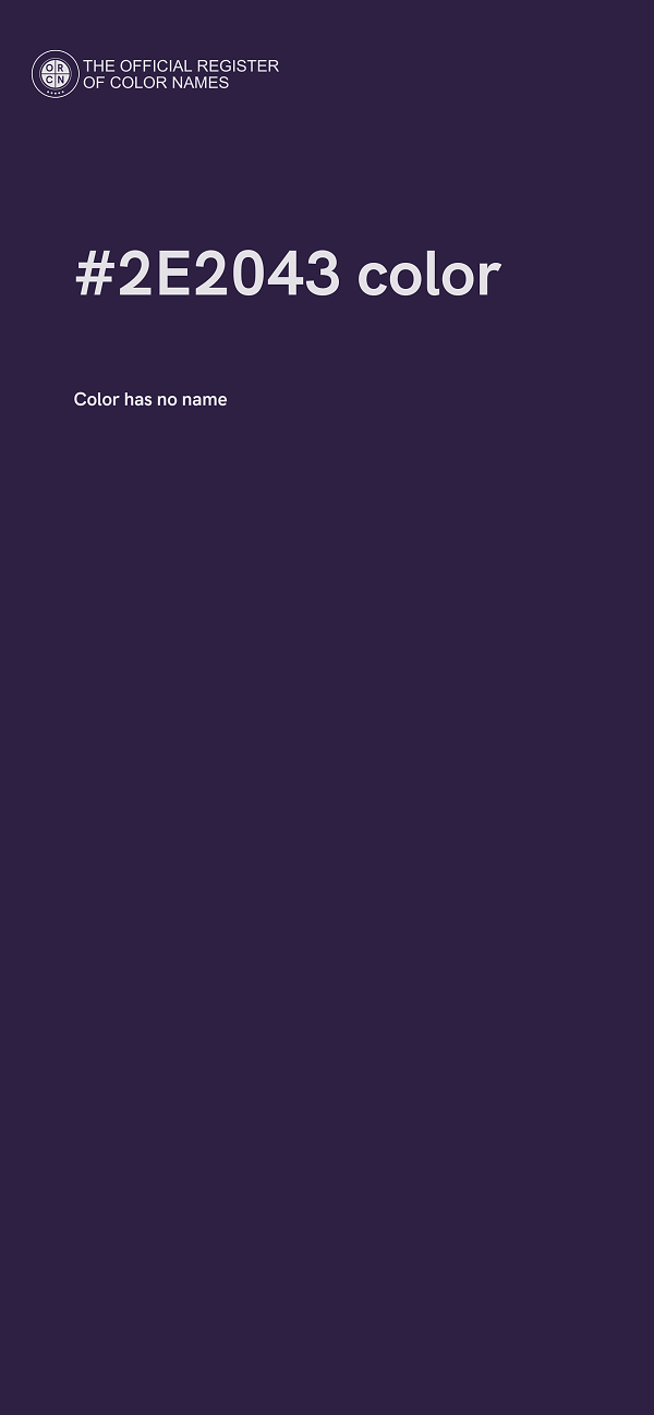 #2E2043 color image