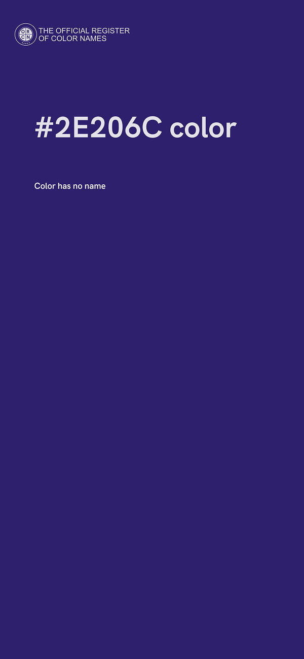 #2E206C color image