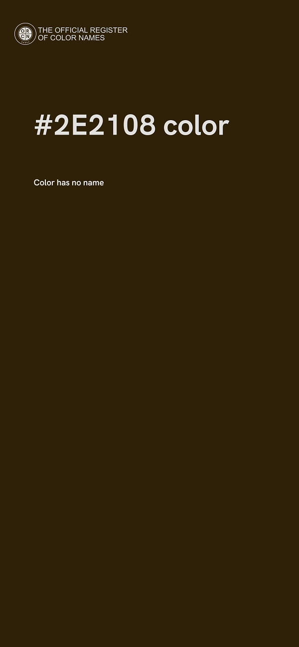 #2E2108 color image