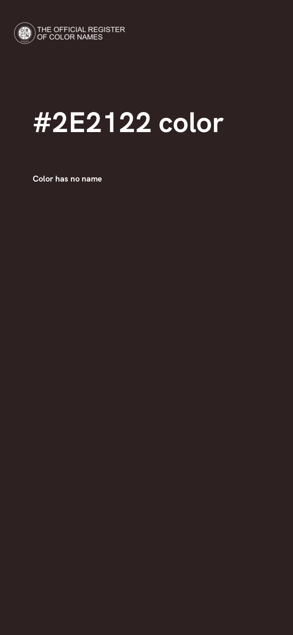 #2E2122 color image