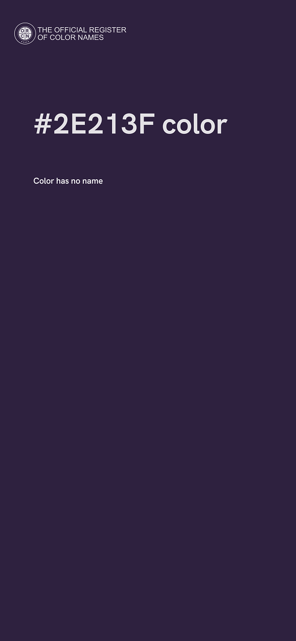 #2E213F color image