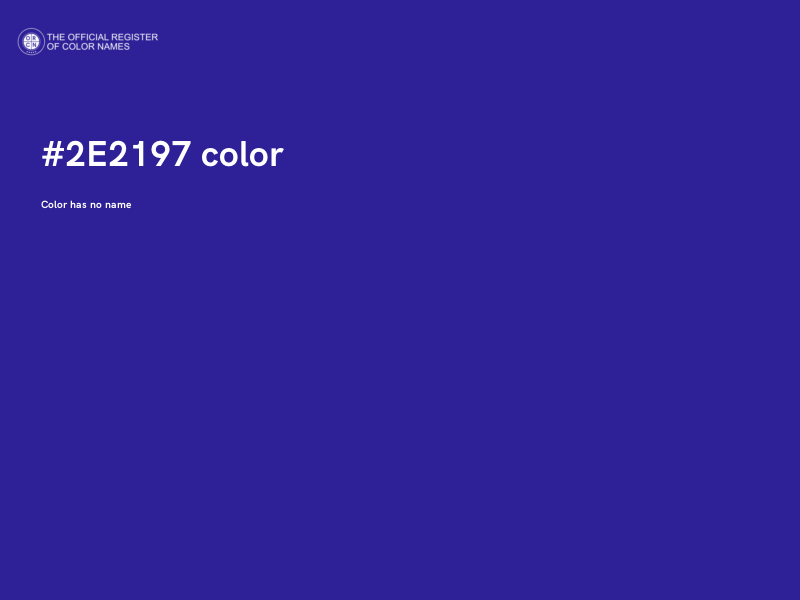 #2E2197 color image