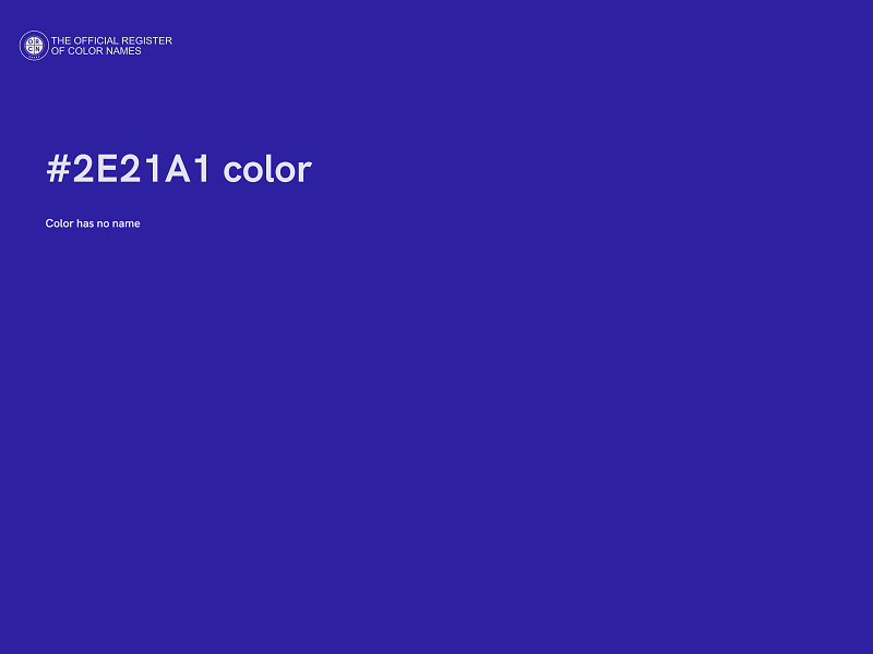 #2E21A1 color image