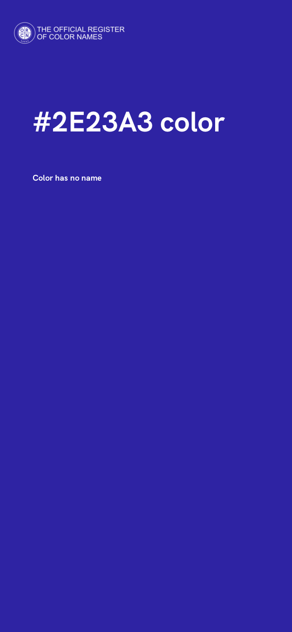 #2E23A3 color image