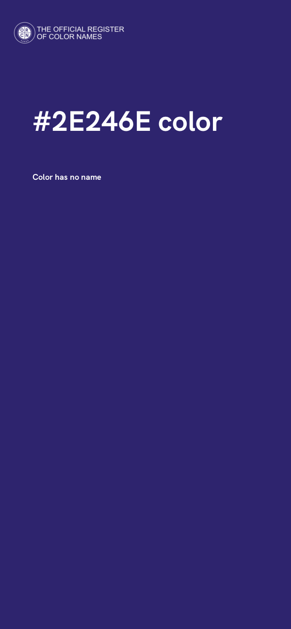 #2E246E color image