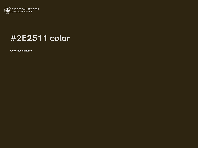 #2E2511 color image