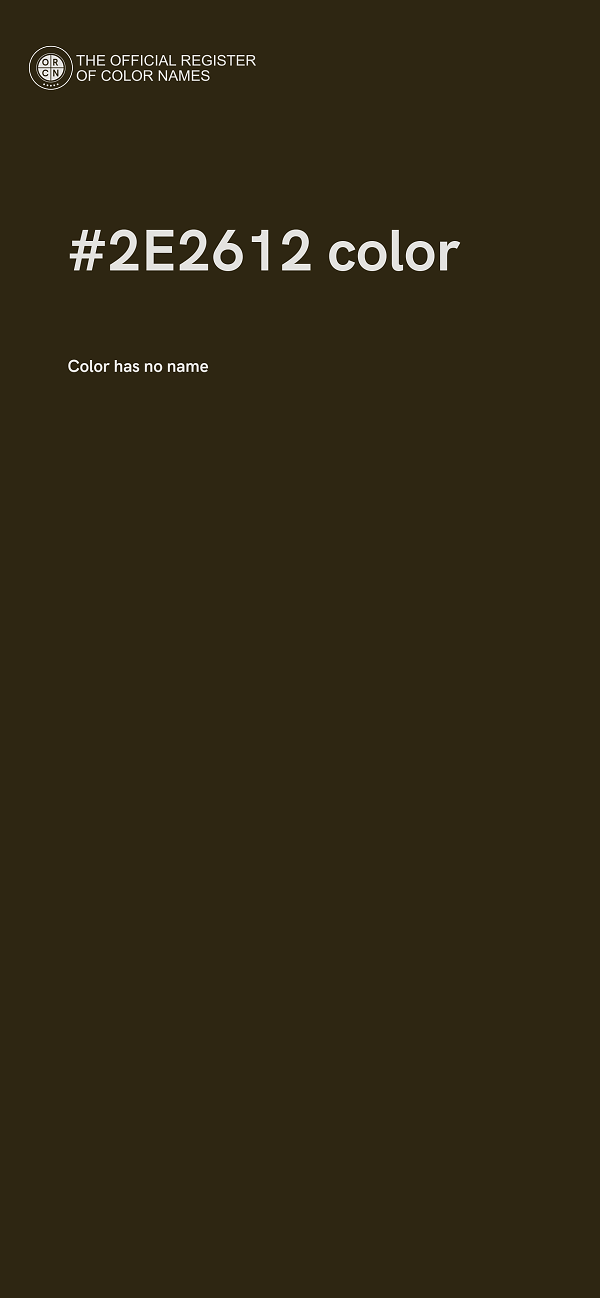 #2E2612 color image