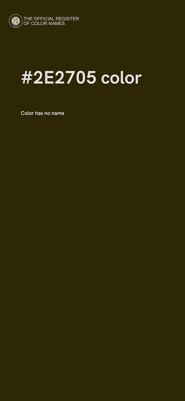 #2E2705 color image