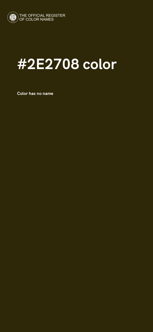 #2E2708 color image