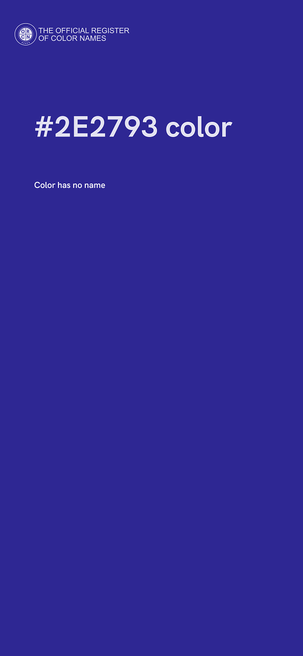 #2E2793 color image