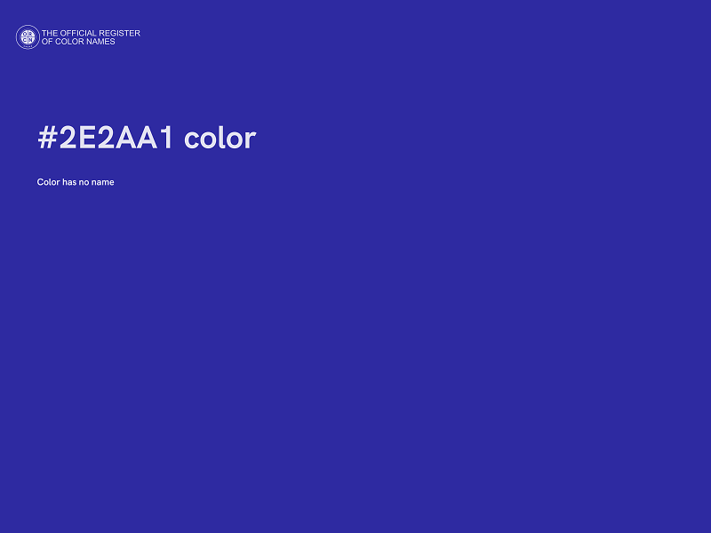 #2E2AA1 color image