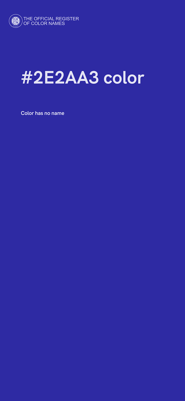 #2E2AA3 color image
