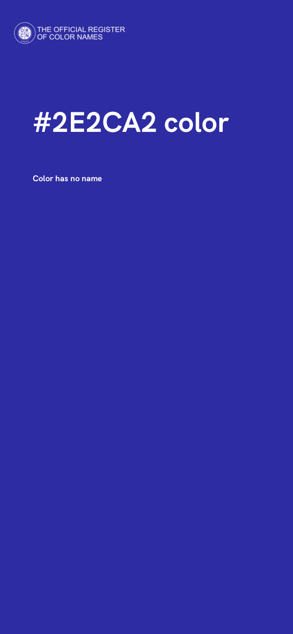 #2E2CA2 color image